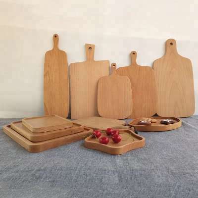 Cutting and Serving Board, Beech Chopping Block