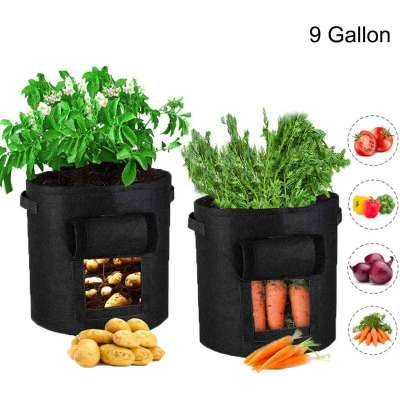 Plant Growing Bags,  Durable Breathable Bag With Digging Glov